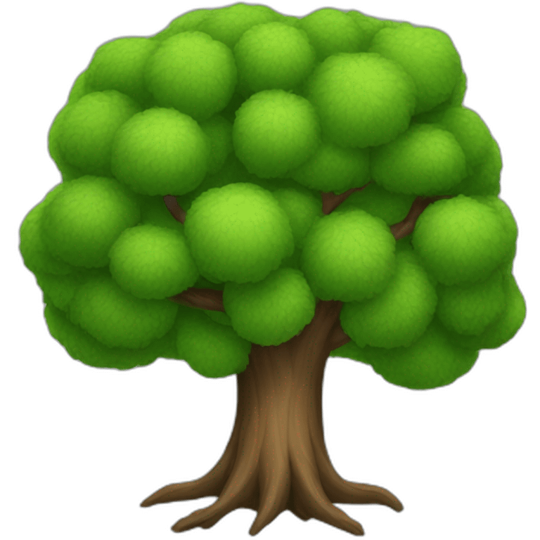 Tree in section emoji