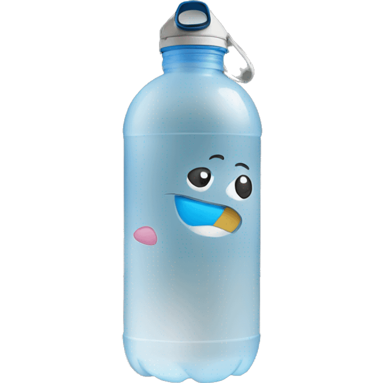 Water bottle  emoji