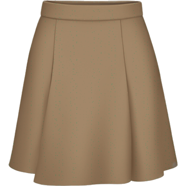 Short Skirt in Brown beige  emoji