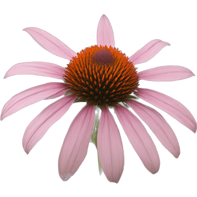 whole echinacea flower emoji