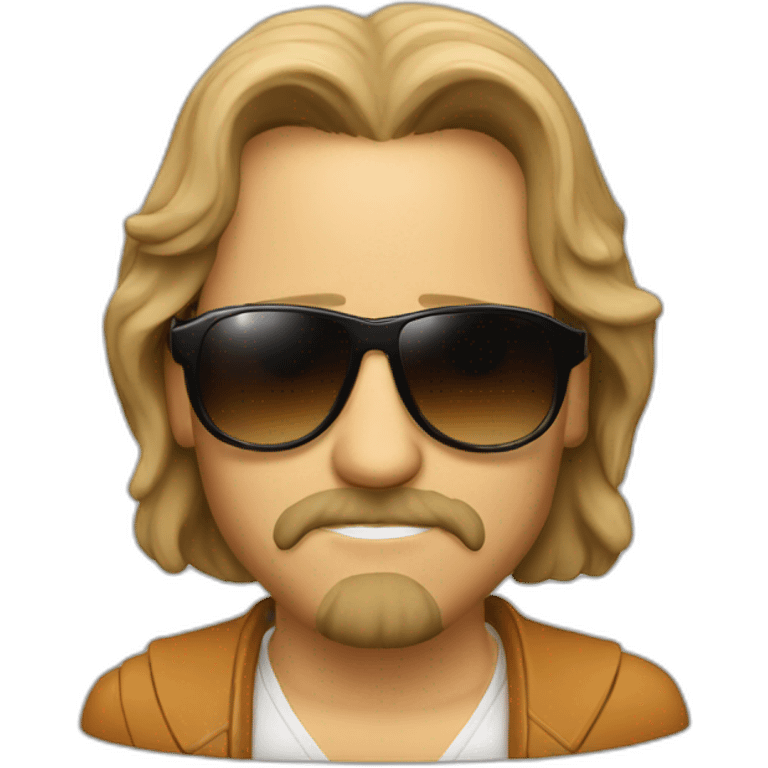 the big lebowski sunglasses emoji