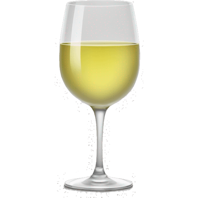 White wine glass clinking  emoji