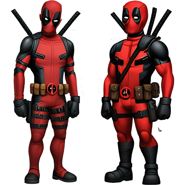 Deadpool and Wolvarine emoji