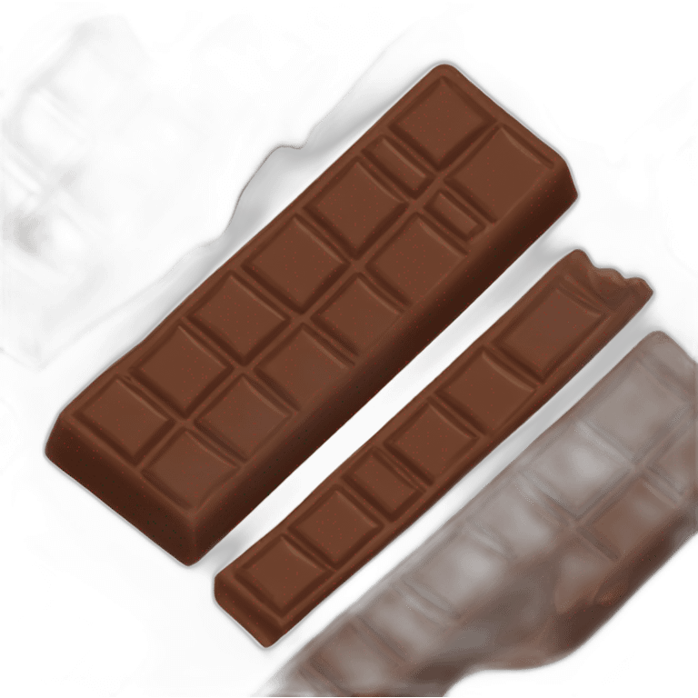 chocolate candy bar emoji