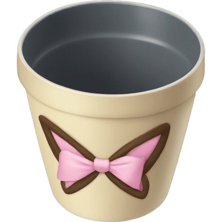 A bow cup emoji