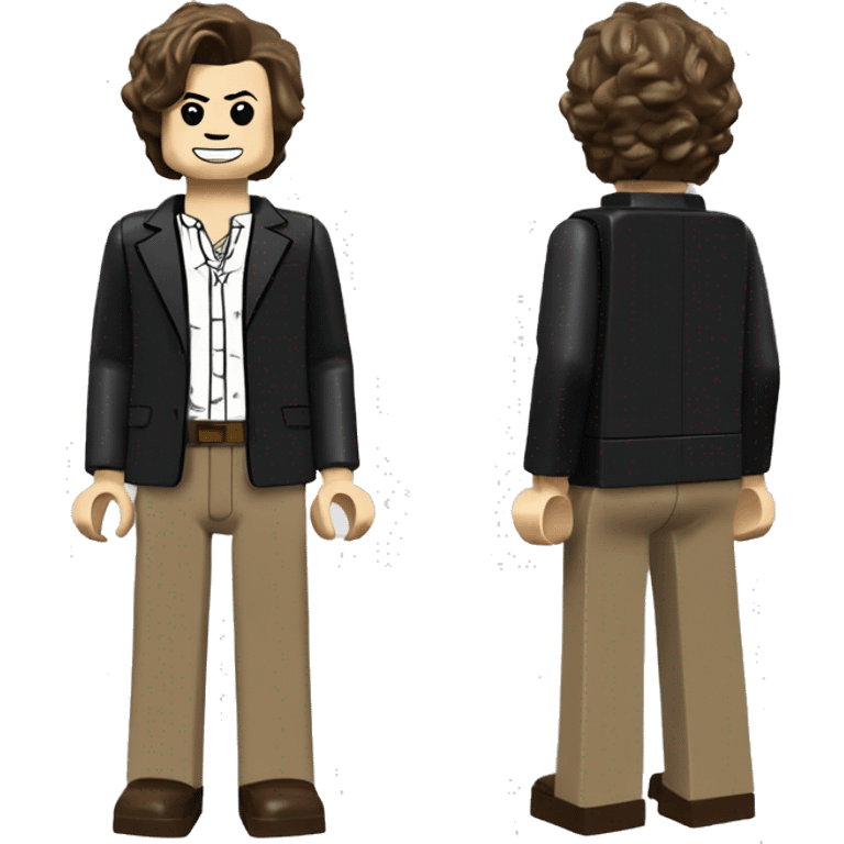 HARRY STYLES lego full body emoji