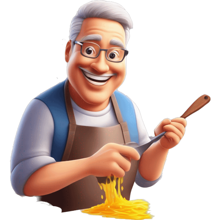 man cooking contract emoji