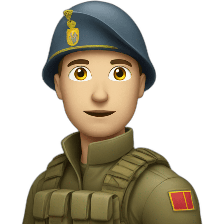 ukranian soldier emoji