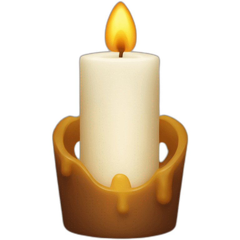 Religious candle  emoji