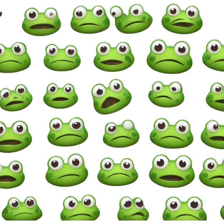 Frog mix emoji