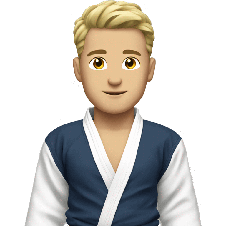 White boy jiu jitsu emoji