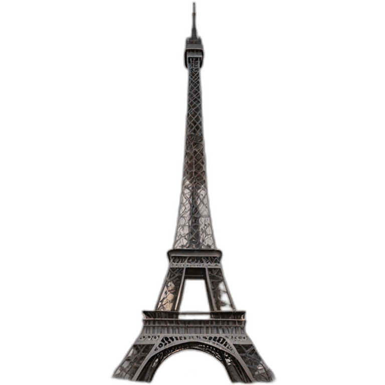 Tour eiffel sur burj khalifa emoji