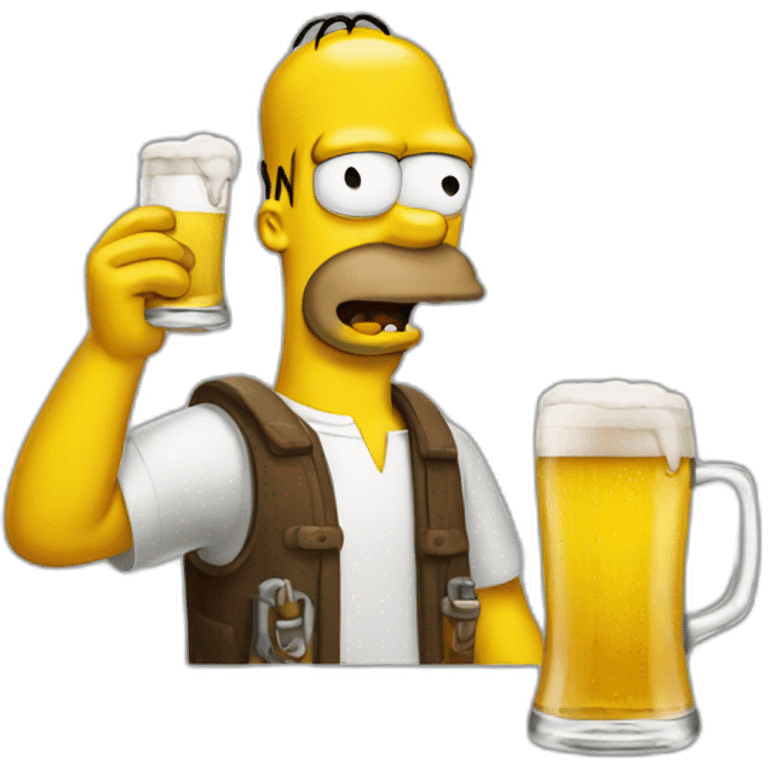 homer-drink-beer emoji