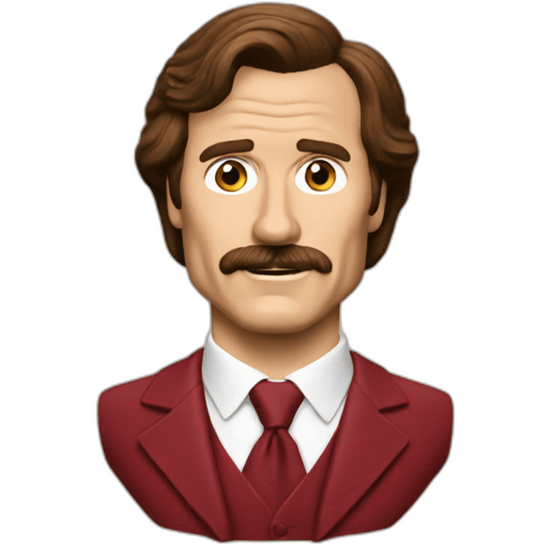 Ron burgundy emoji