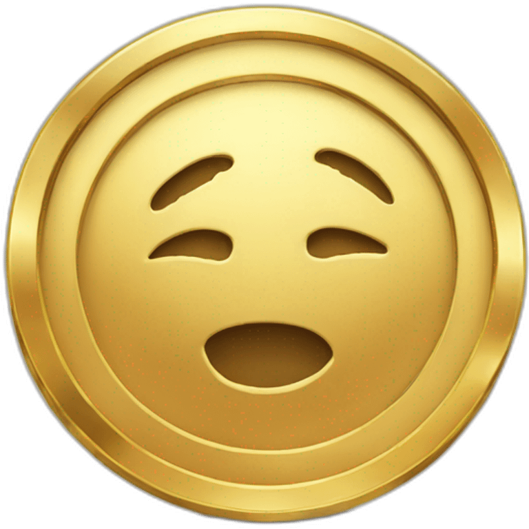 Gold coin increase garp emoji