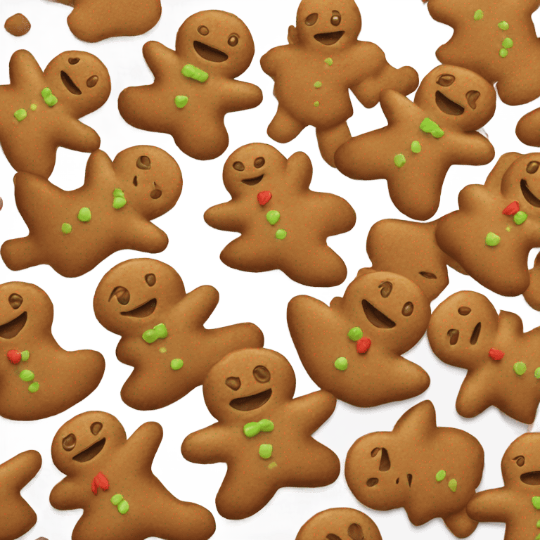 Gingerbread emoji