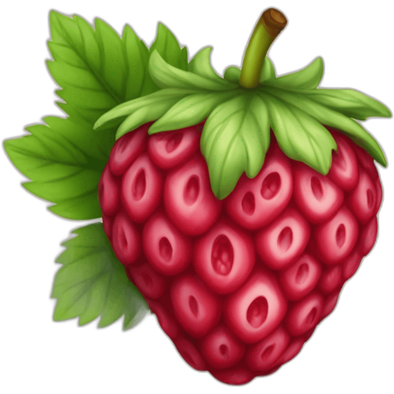 Fraise framboise mirtylle emoji