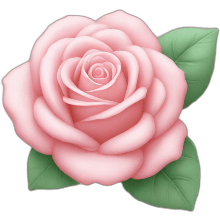 Cœur rose pastel emoji