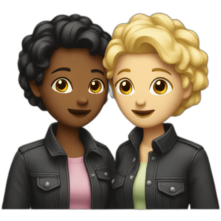 lesbians emoji