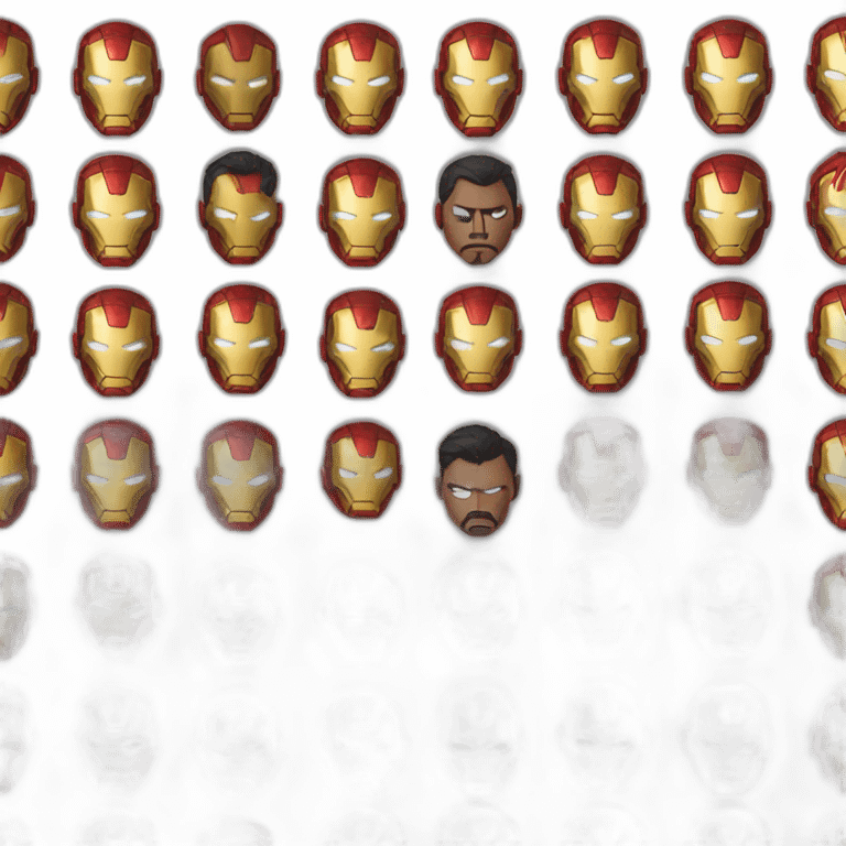 Iron man marvel emoji