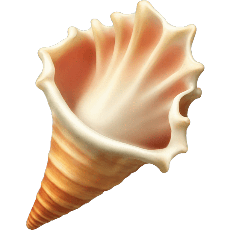 conch seashell emoji