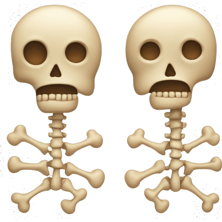 Joints between bones emoji