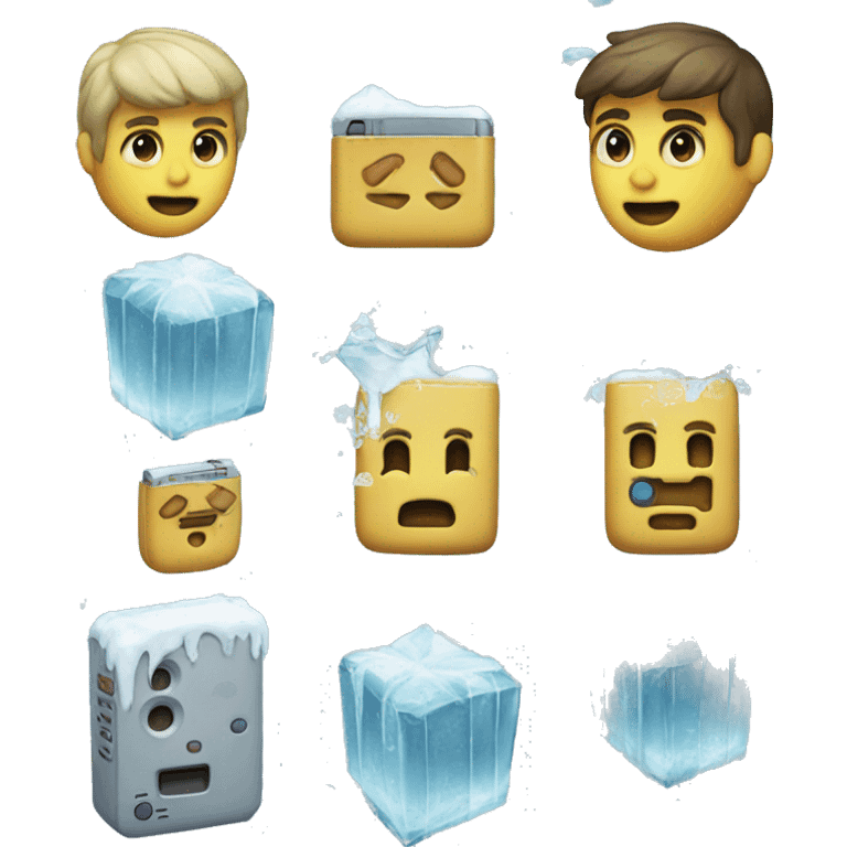 Ice gameboy  emoji