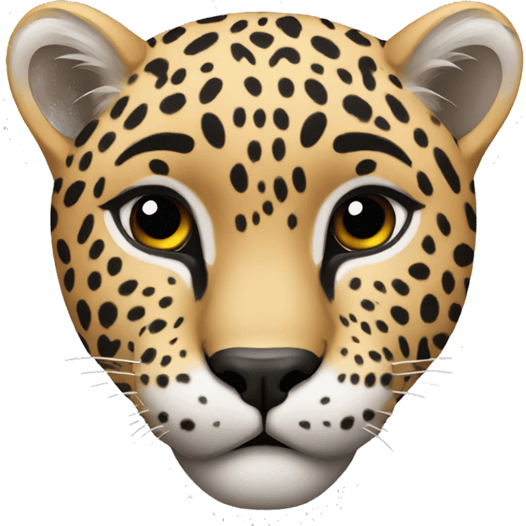 jaguar in love emoji