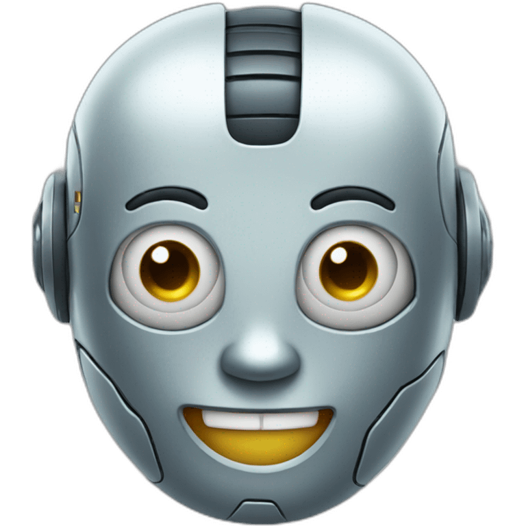 robot smilling emoji