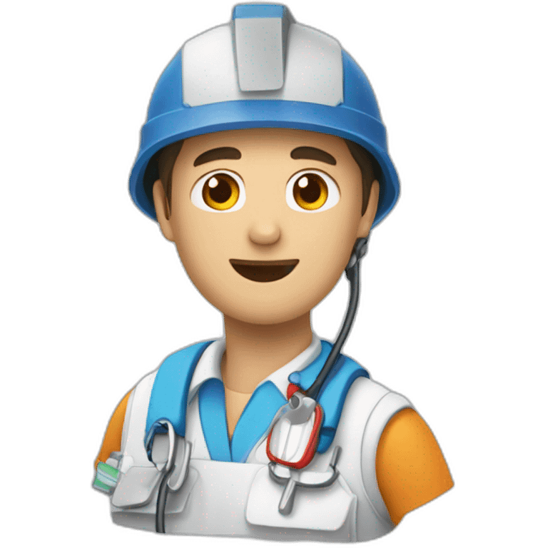 Técnico en emergencias sanitarias emoji