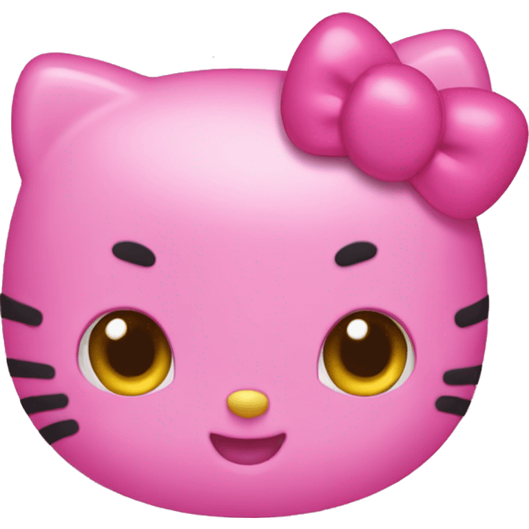 Hello kitty pink  emoji