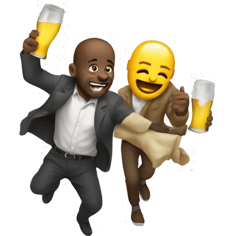 Alcoholic anonymous celebration  emoji