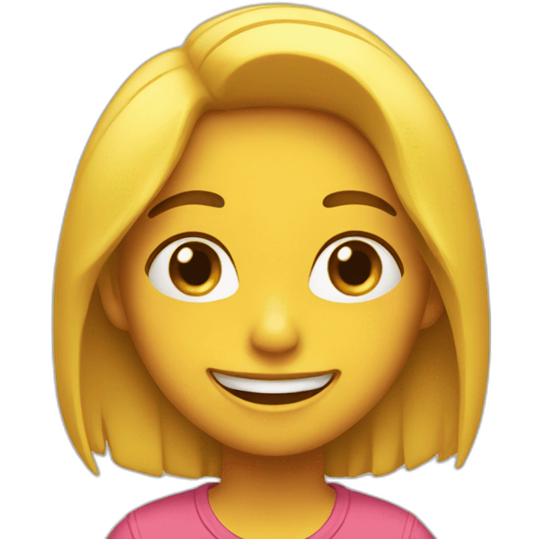 CHICA RIENDO emoji