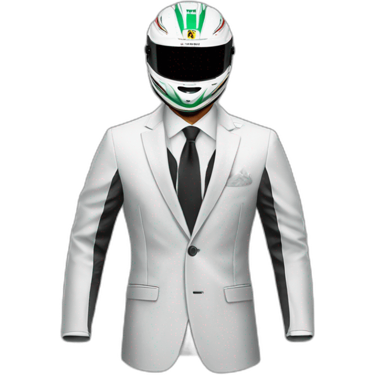 lewis hamilton ferrari suit emoji