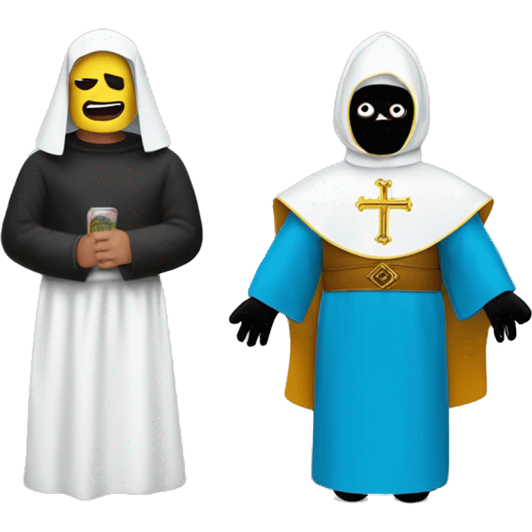 Nacho libre and nun emoji