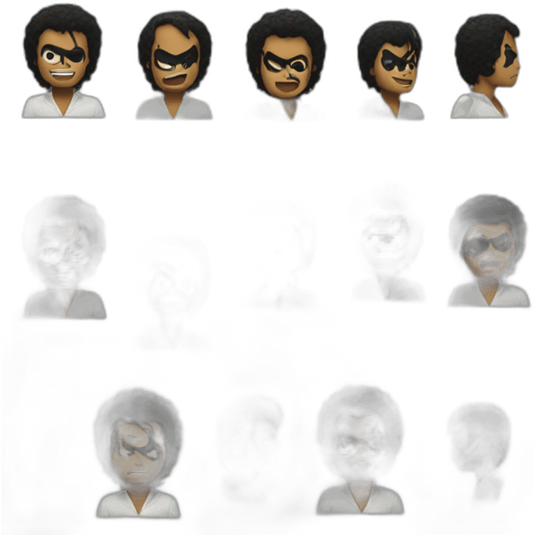 michael jackson thriller emoji