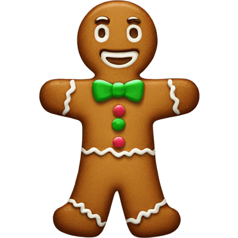 Gingerbread man  emoji