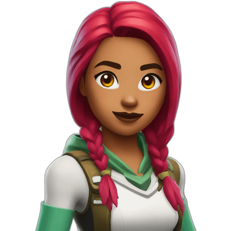 Jade la rouge fortnite emoji