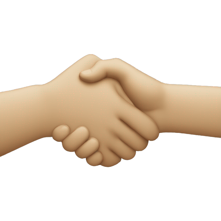 People shaking hands with each other emoji