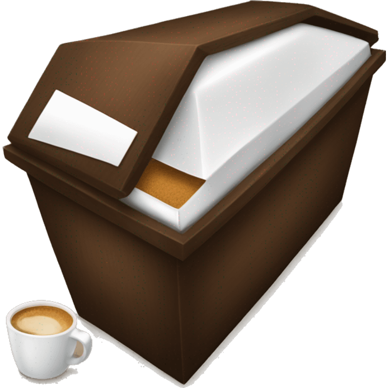 coffee casket emoji