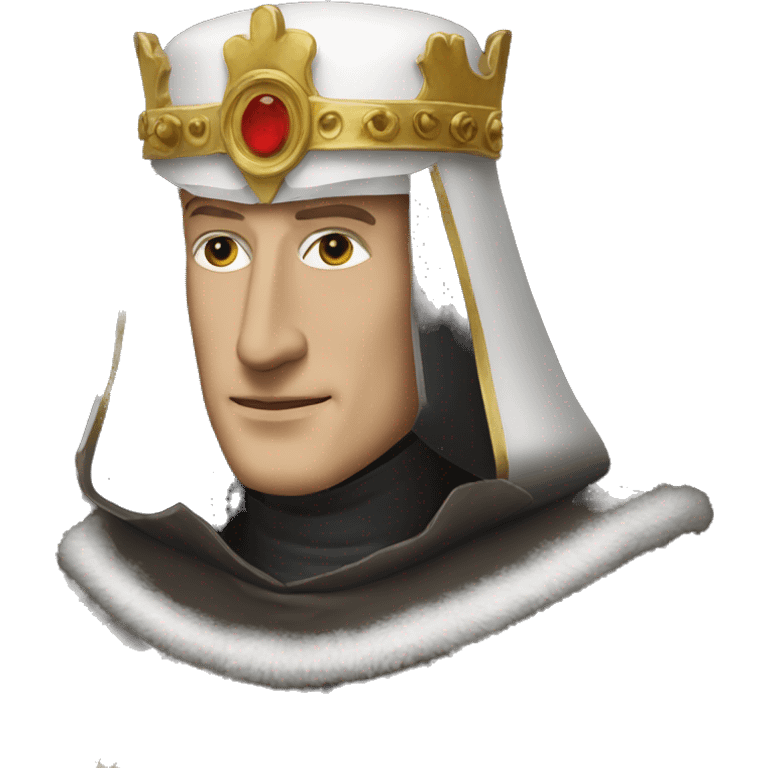 Kingdom of Heaven king baldwin IV in mask emoji