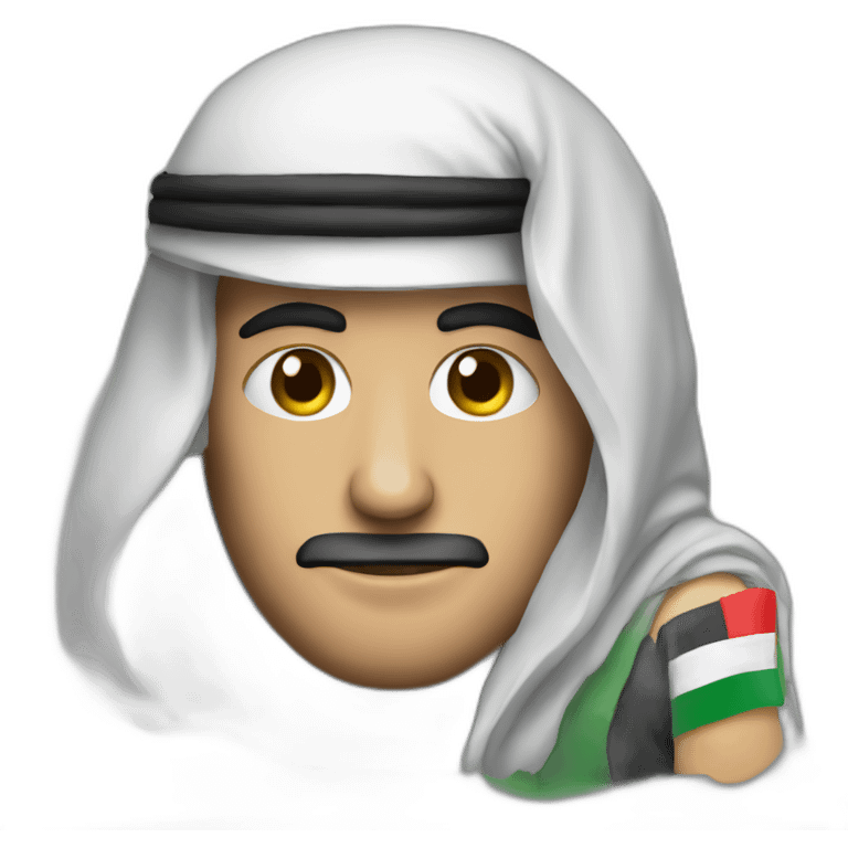 Palestine hacker emoji