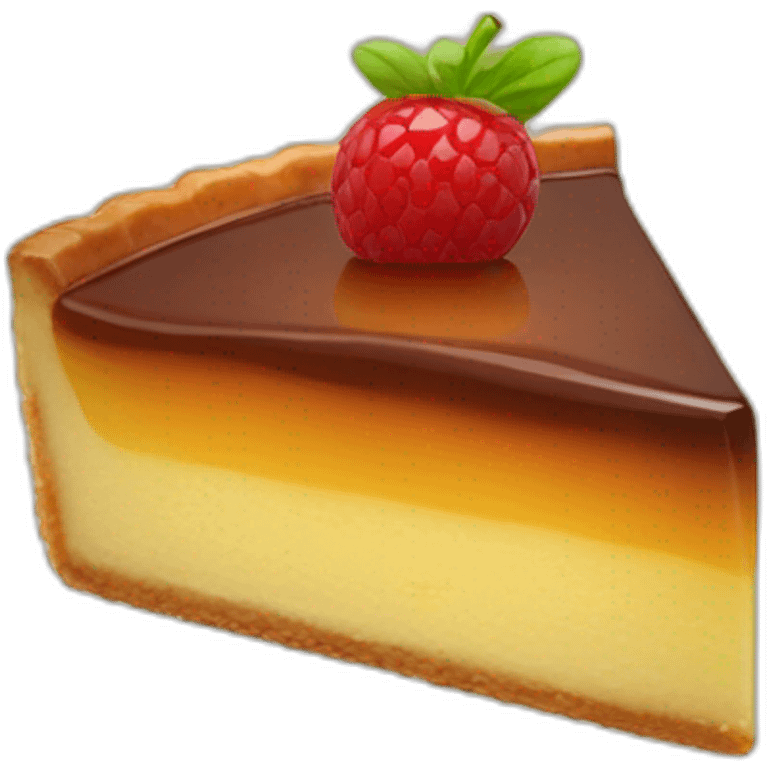 Flan pâtissier emoji