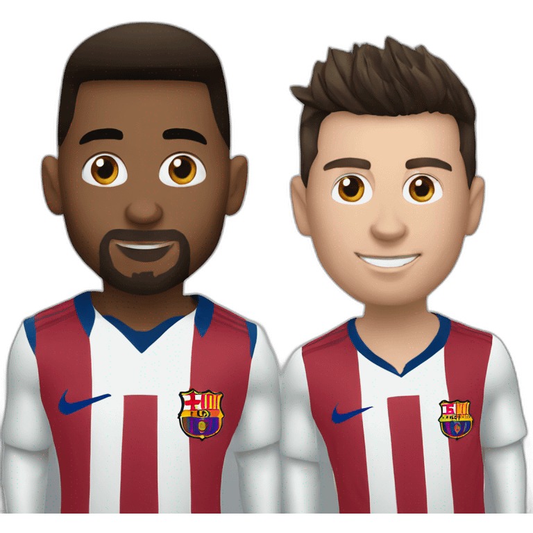 Messi and Ronaldo emoji