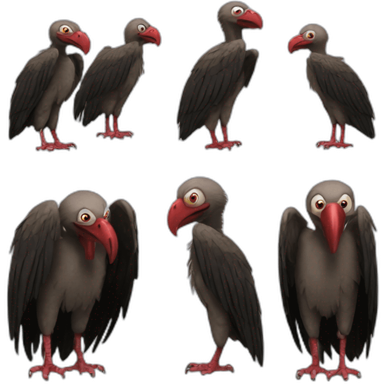 Vulture, spiderman emoji