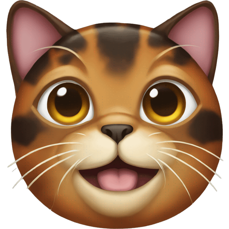 Tortoise shell cat emoji