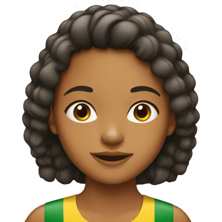 Brazilian girl emoji