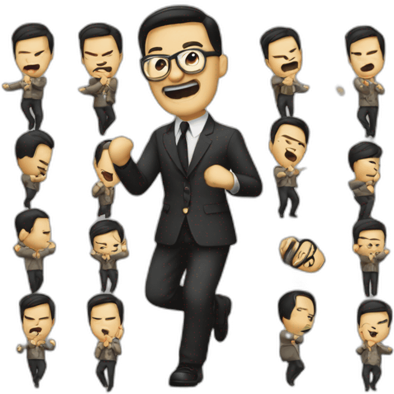 not hitler gangnam style emoji