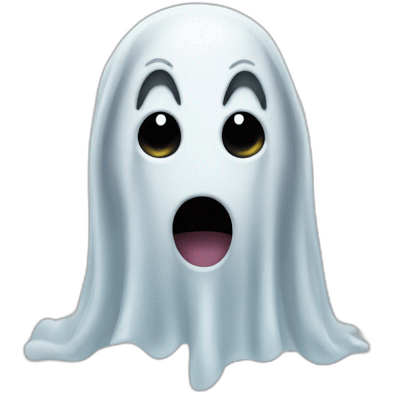 hilarious ghost emoji