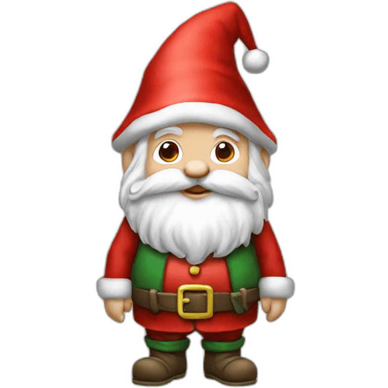 gnome Santa emoji